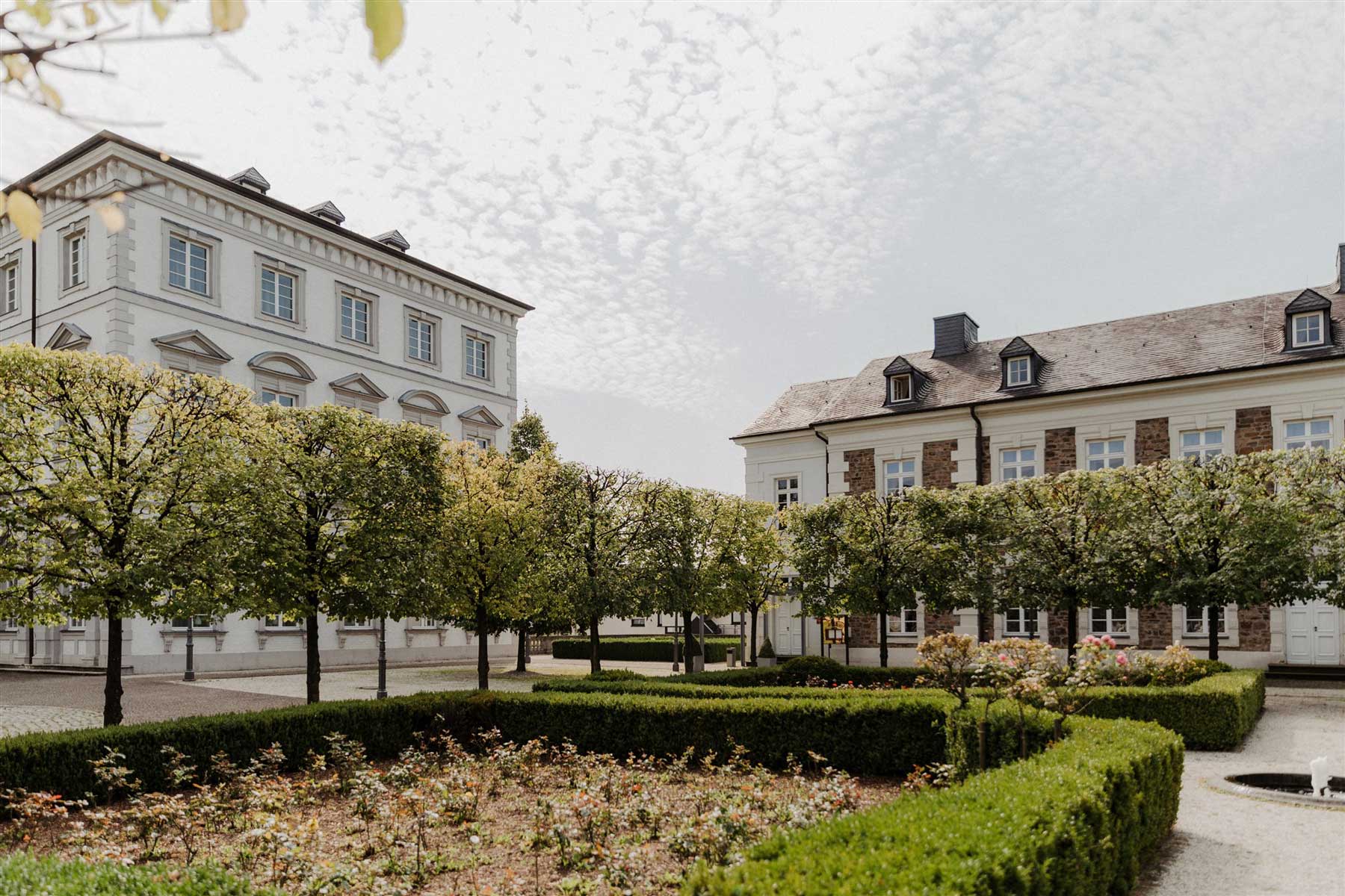 Garten Schloss Bensberg